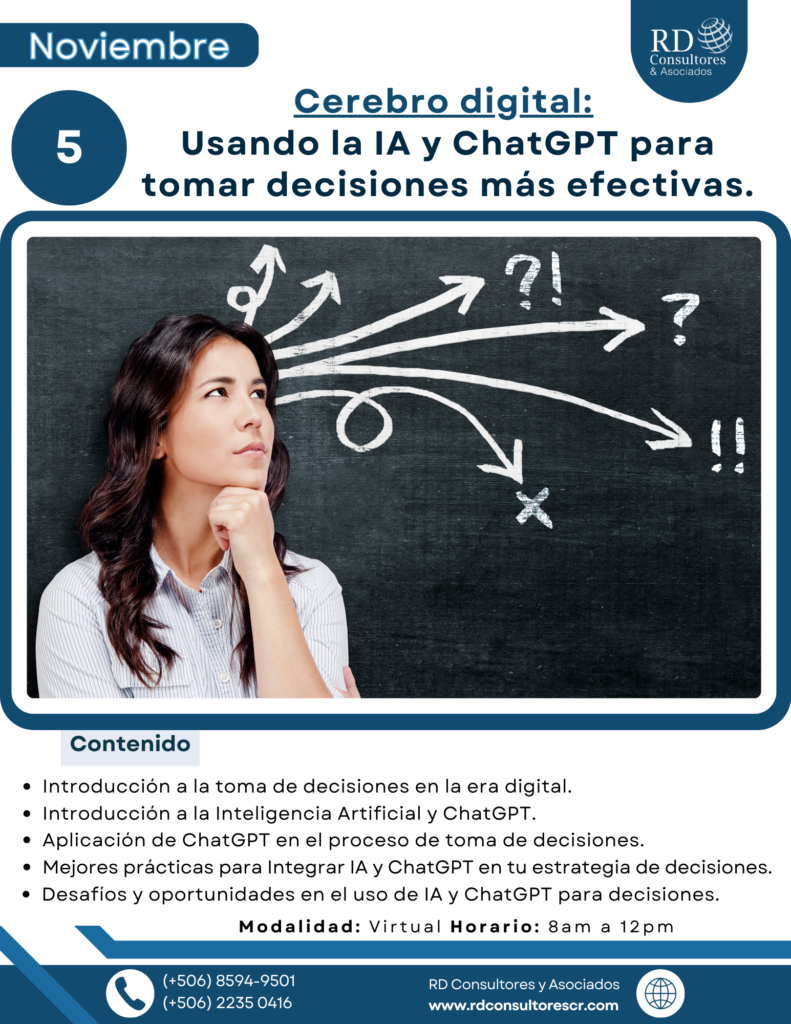 Usando IA Y ChatGPT para tomar decisiones efectivas